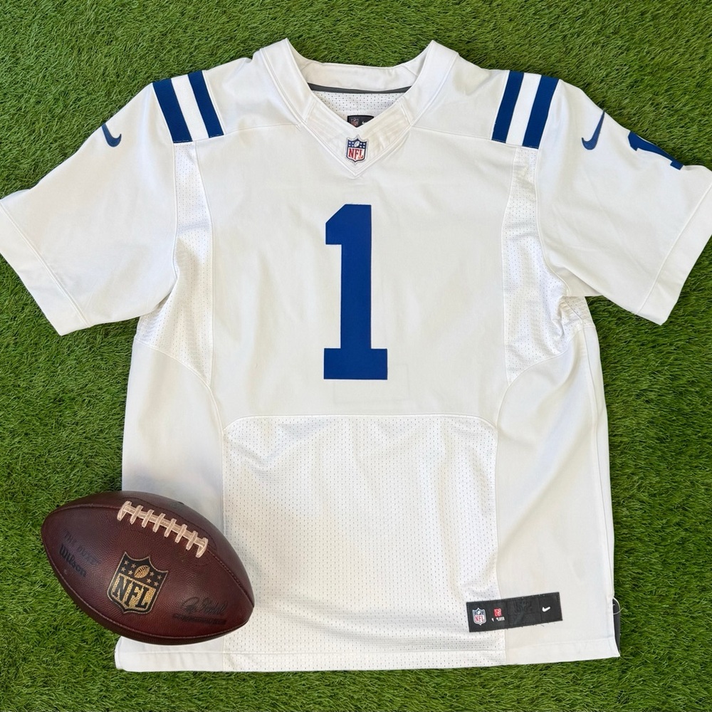Indianapolis Colts Pat McAfee Authentic 2013 Nike Elite NFL Football Jersey BNWT